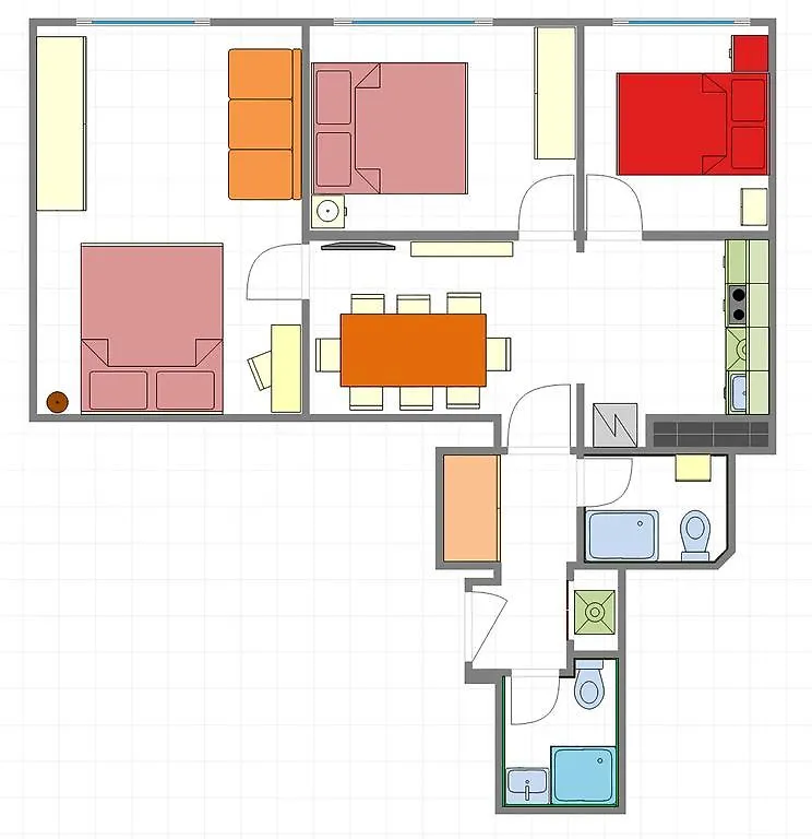 Ruterra By Golden Lady'S 3Bdr Loft Apartment Prague 0*,  Czech Republic